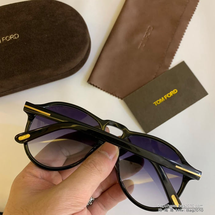 TOM FORD湯姆福特 FT0645 新款時尚 全框漸近太陽鏡 光學-5  lly1487